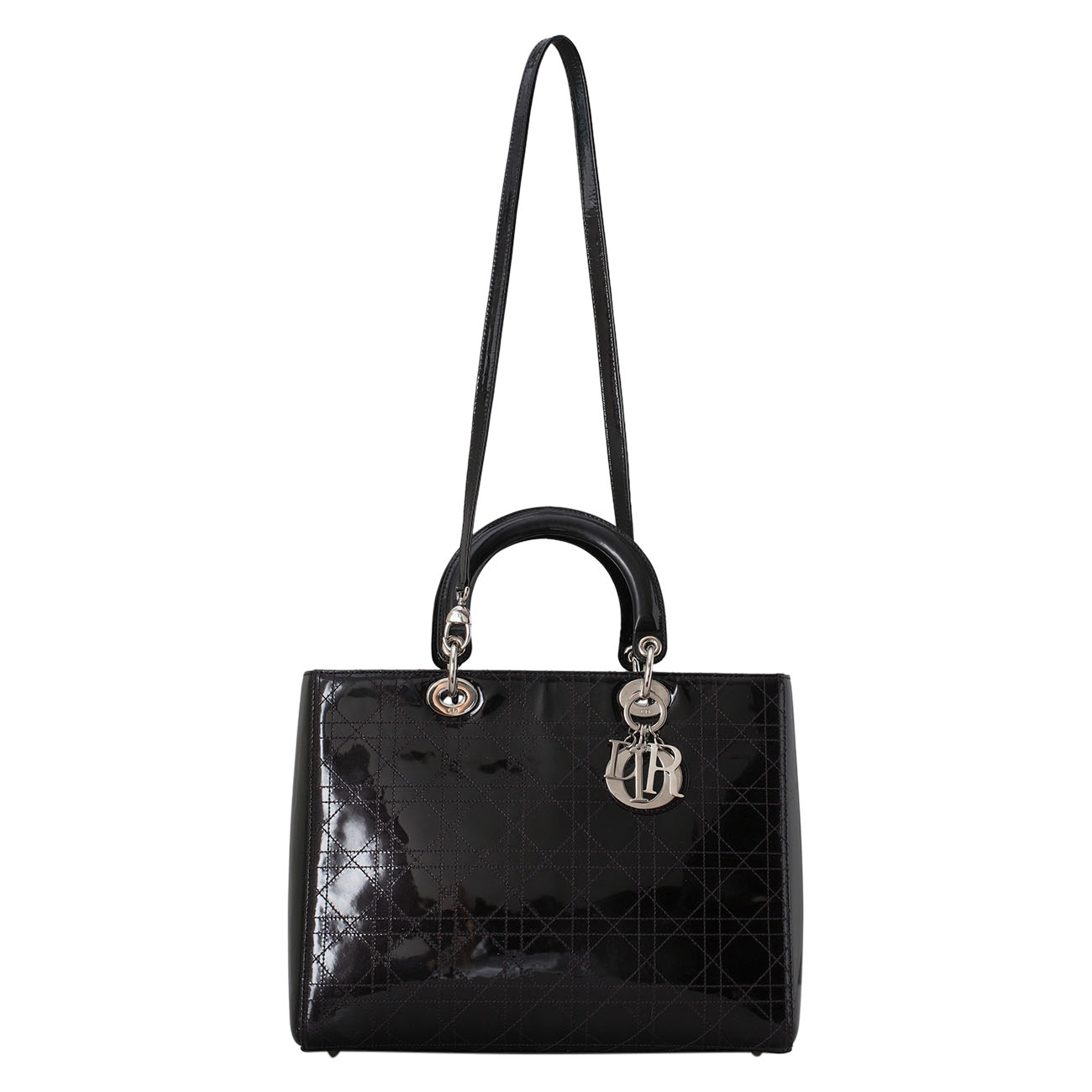 CHRISTIAN DIOR(USED)디올 페이던트 레이디백 라지